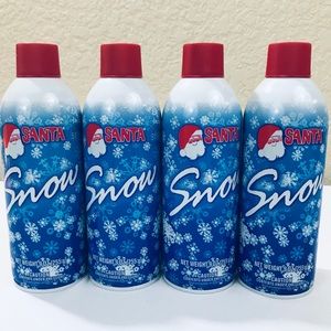 Santa Snow Spray 9oz Can Flocking Crafts NEW